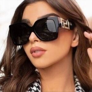 FINAL PRICE BRAND NEW VERSACE GRECA VE4402 GREEN/BROWN SUNGLASSES